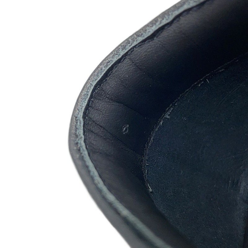 プラダ ドレスシューズ ブラッシュドレザー レディースサイズ37 1E877M PRADA 靴 黒