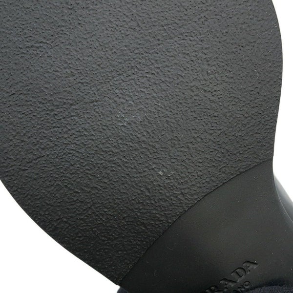 プラダ ドレスシューズ ブラッシュドレザー レディースサイズ37 1E877M PRADA 靴 黒