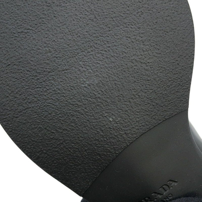 プラダ ドレスシューズ ブラッシュドレザー レディースサイズ37 1E877M PRADA 靴 黒