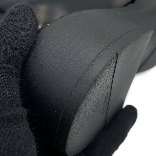 プラダ ドレスシューズ ブラッシュドレザー レディースサイズ37 1E877M PRADA 靴 黒