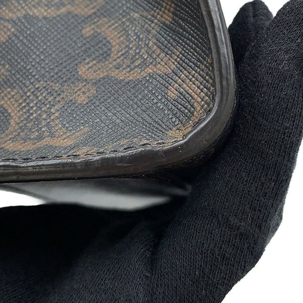 セリーヌ トートバッグ トリオンフ バーティカル カバ スモール 191542 CELINE 2way ブラウン