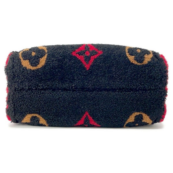 ルイヴィトン トートバッグ モノグラム・テディ オンザゴーGM M55421 LOUIS VUITTON 2way 黒 ブラック