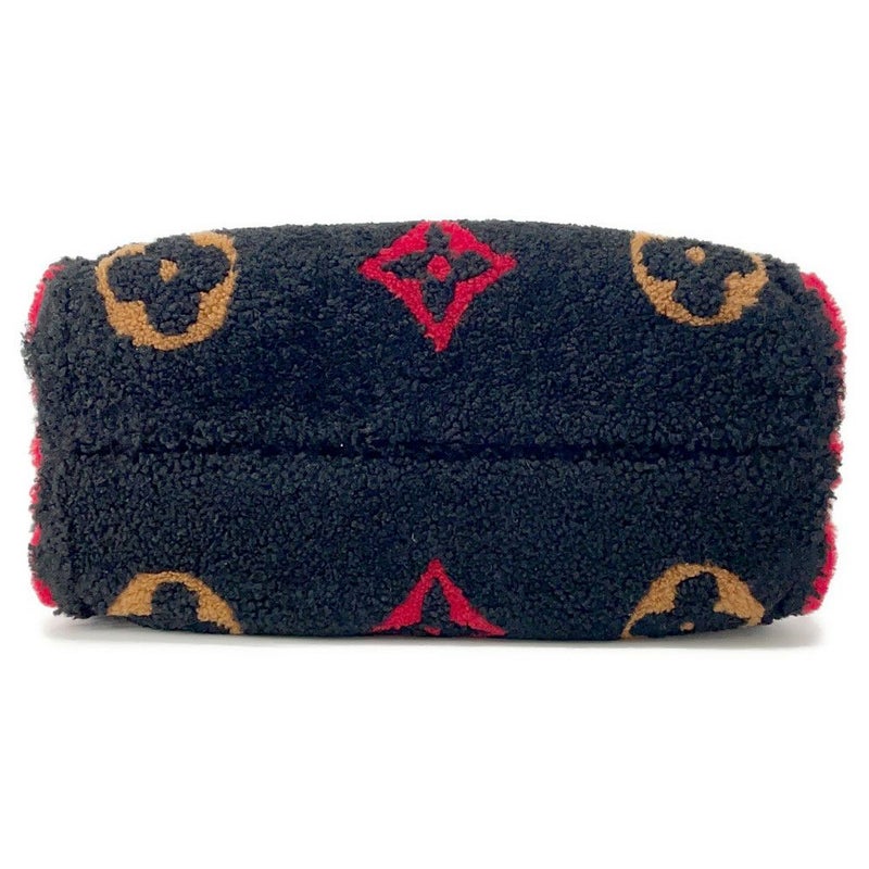 ルイヴィトン トートバッグ モノグラム・テディ オンザゴーGM M55421 LOUIS VUITTON 2way 黒 ブラック