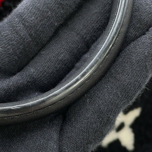 ルイヴィトン トートバッグ モノグラム・テディ オンザゴーGM M55421 LOUIS VUITTON 2way 黒 ブラック