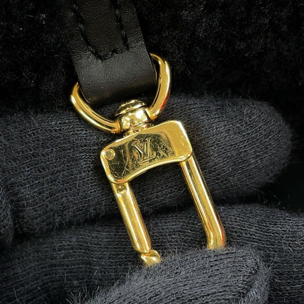 ルイヴィトン トートバッグ モノグラム・テディ オンザゴーGM M55421 LOUIS VUITTON 2way 黒 ブラック