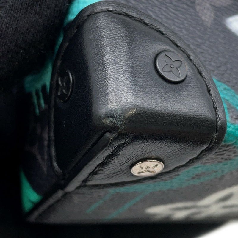 ルイヴィトン ショルダーバッグ モノグラム・エクリプス スティーマー ウェアラブルウォレット M81852 メンズ 黒