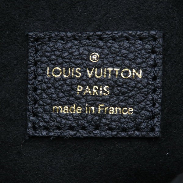 ルイヴィトン ハンドバッグ モノグラム・アンプラント ナノ・スピーディ M81456 ヴィトン バッグ 2way ショルダーバッグ 黒 ブラック