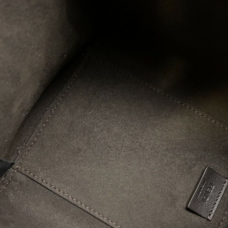 フェンディ ショルダーバッグ オリガミ Origami ミニ ズッカ柄 デニム 8BS083 FENDI 2way ハンドバッグ