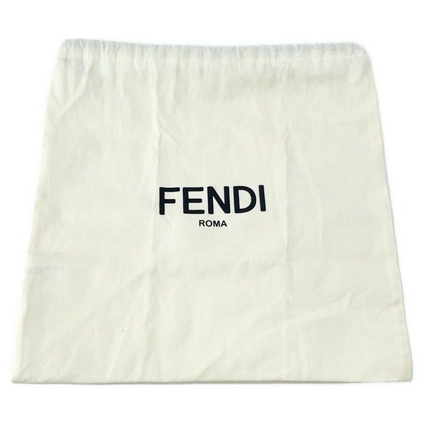 フェンディ ショルダーバッグ オリガミ Origami ミニ ズッカ柄 デニム 8BS083 FENDI 2way ハンドバッグ