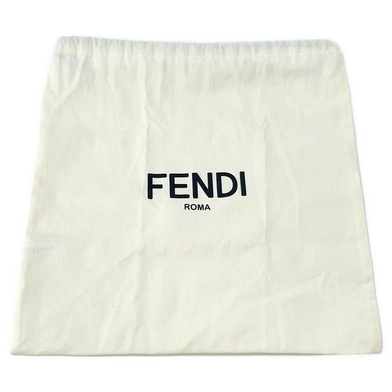 フェンディ ショルダーバッグ オリガミ Origami ミニ ズッカ柄 デニム 8BS083 FENDI 2way ハンドバッグ