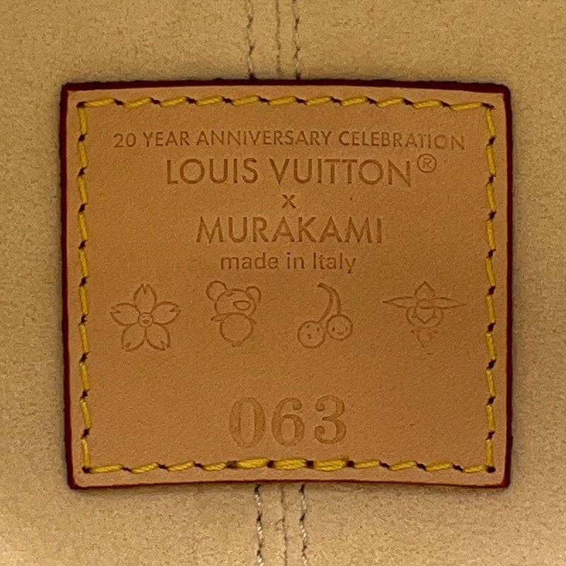 ルイヴィトン ハンドバッグ モノグラム・マルチカラ― LV × TM コロコロ・クラッチ  M13710 LOUIS VUITTON 白