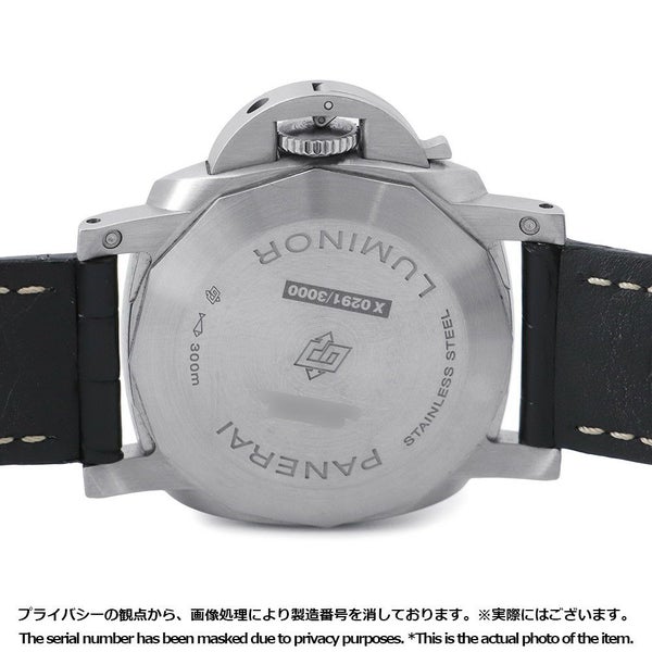 パネライ ルミノール マリーナ 1950 3デイズ オートマティック アッチャイオ X番 PAM01312 PANERAI 腕時計 黒文字盤