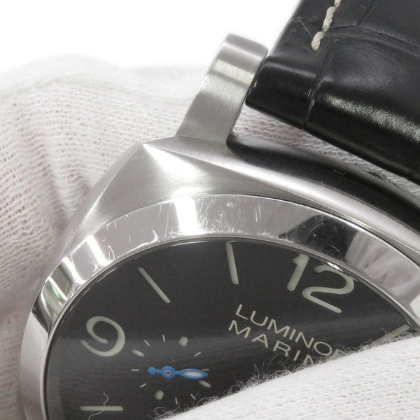 パネライ ルミノール マリーナ 1950 3デイズ オートマティック アッチャイオ X番 PAM01312 PANERAI 腕時計 黒文字盤