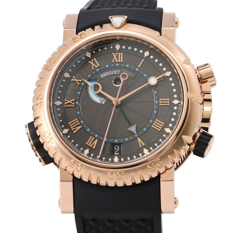 ブレゲ マリーン ロイヤル 5847BR/Z2/5ZV BREGUET 腕時計 グレー文字盤