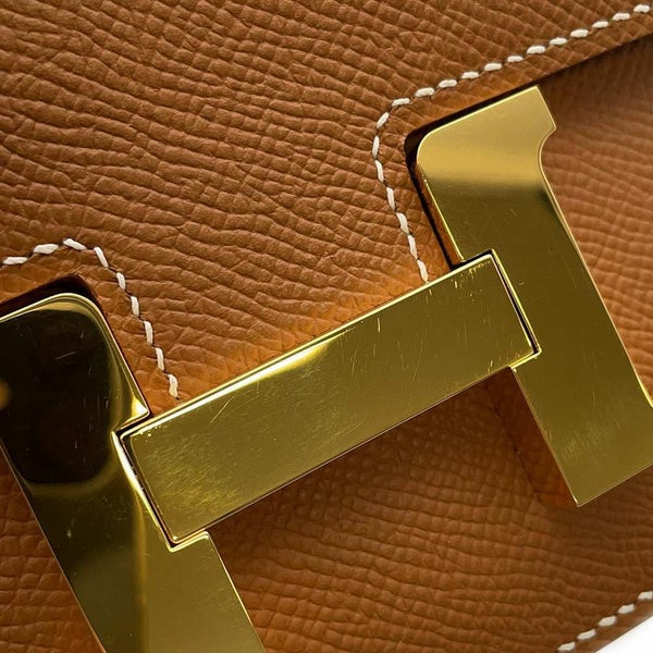 エルメス ミニ コンスタンス3 ミロワール ゴールド/ゴールド金具 エプソン B刻印