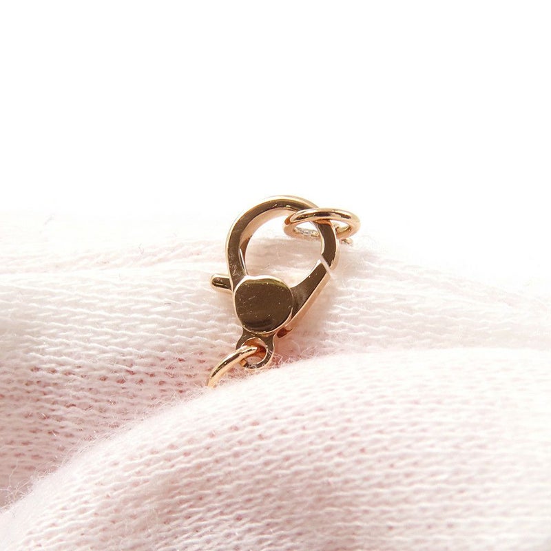 エルメス ネックレス エクスリブリスTPM ダイヤモンド 1P 0.04ct K18PGピンクゴールド HERMES Ex-Libris ペンダント