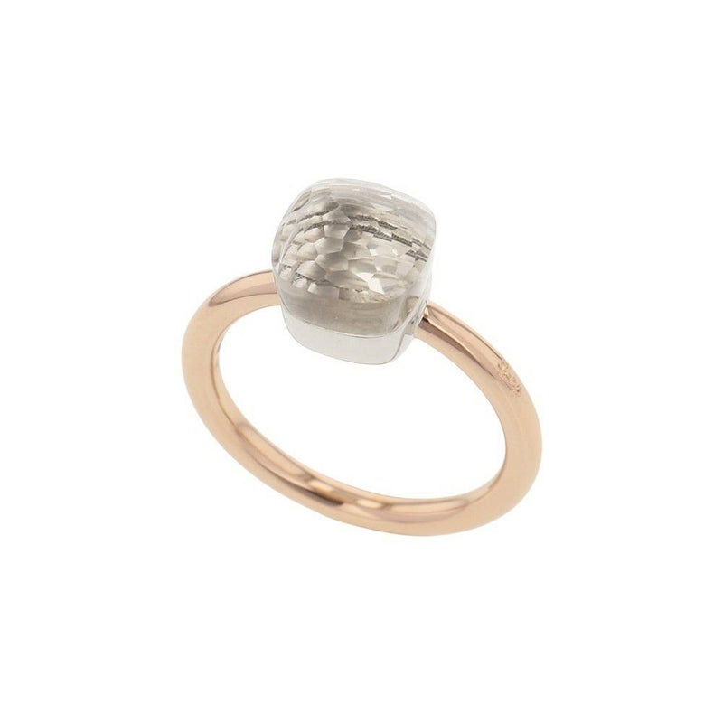 ポメラート リング ヌード プチ ホワイトトパーズ K18PGピンクゴールド/K18WGホワイトゴールド サイズ53 PAB4030_O6000_000TB 指輪