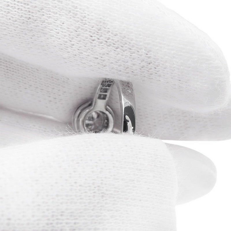 ヴァンクリーフ&アーペル リング イコーヌ ダイヤモンド 中石0.31ct Pt950プラチナ サイズ49 VCARG33100 GIA鑑定書付き 指輪