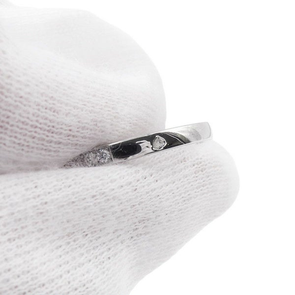 ヴァンクリーフ&アーペル リング イコーヌ ダイヤモンド 中石0.31ct Pt950プラチナ サイズ49 VCARG33100 GIA鑑定書付き 指輪