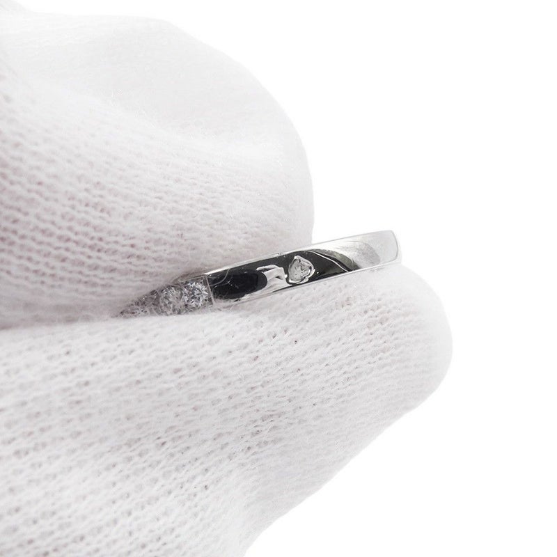 ヴァンクリーフ&アーペル リング イコーヌ ダイヤモンド 中石0.31ct Pt950プラチナ サイズ49 VCARG33100 GIA鑑定書付き 指輪