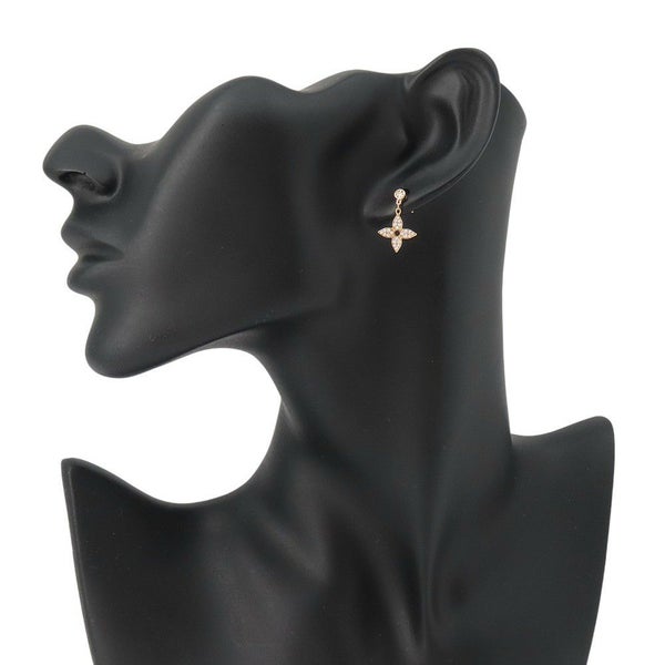 ルイヴィトン ピアス ディール ブロッサム ダイヤモンド 25P 計約0.12ct K18PGピンクゴールド Q06169 LOUIS VUITTON 片耳用