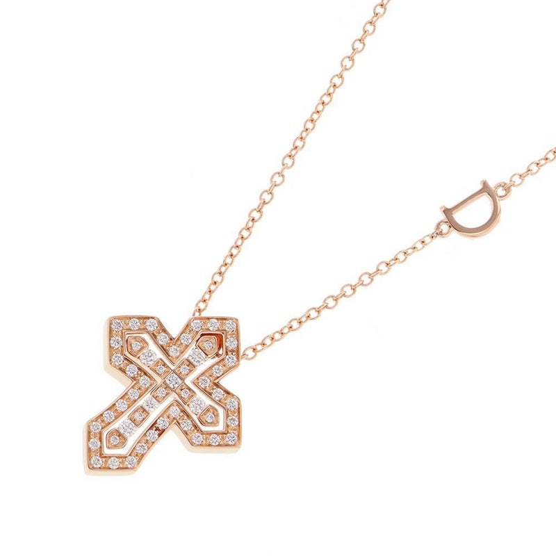 ダミアーニ ネックレス ベル エポック クラウン S ダイヤモンド 計0.28ct K18PGピンクゴールド 20089079 DAMIANI ペンダント