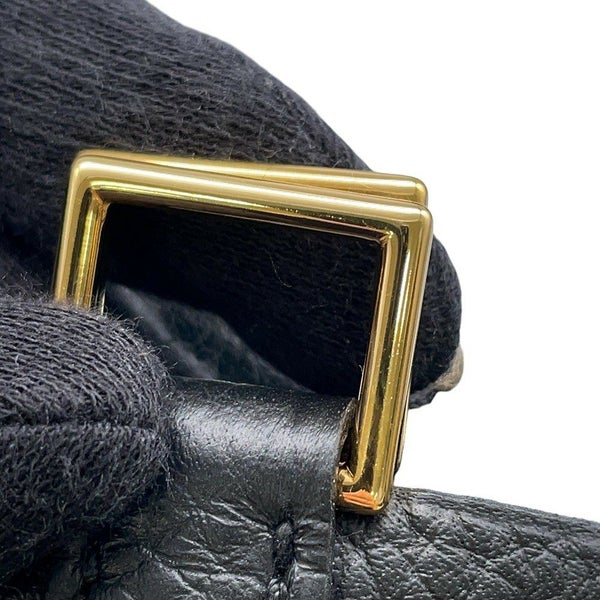 エルメス ハンドバッグ ピコタンロックPM ブラック/ゴールド金具 トリヨンクレマンス W刻印 黒