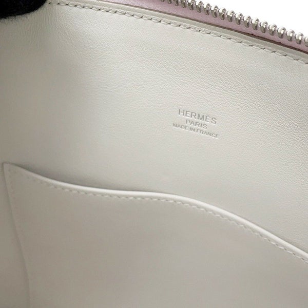 エルメス ボリード1923 25 ヴェルソ モーブペール/グリスペール/シルバー金具 エプソン B刻印 2wayショルダー