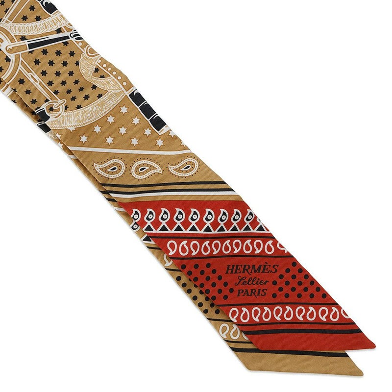 エルメス スカーフ ツイリー エプロン・ドール・バンダナ Eperon d'Or Bandana シルク HERMES 2024年春夏