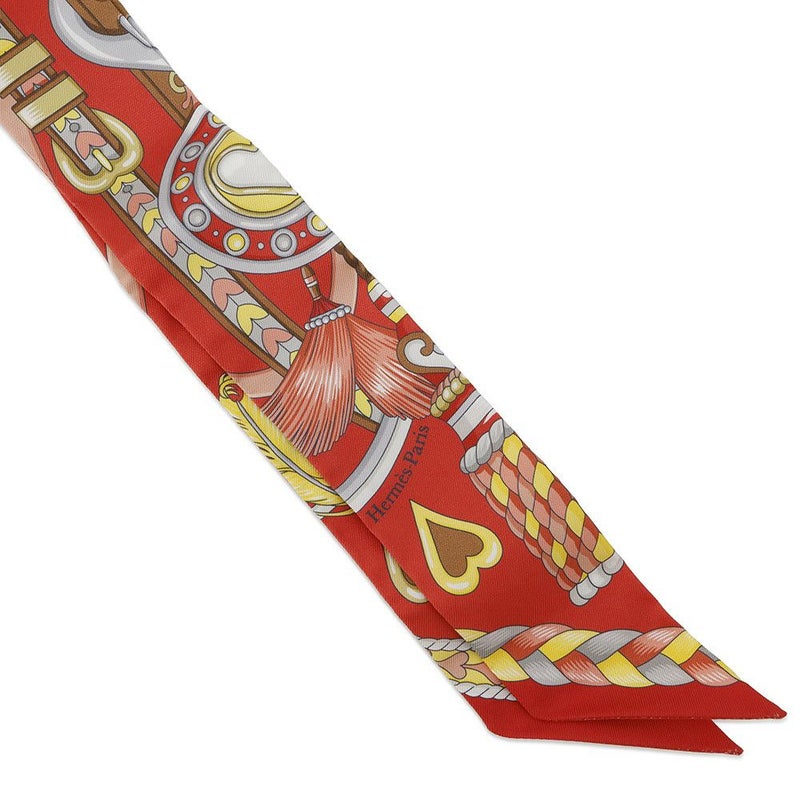 エルメス ツイリー アルネ・ドゥ・クール Harnais de Coeur HERMES シルクツイル 2024春夏