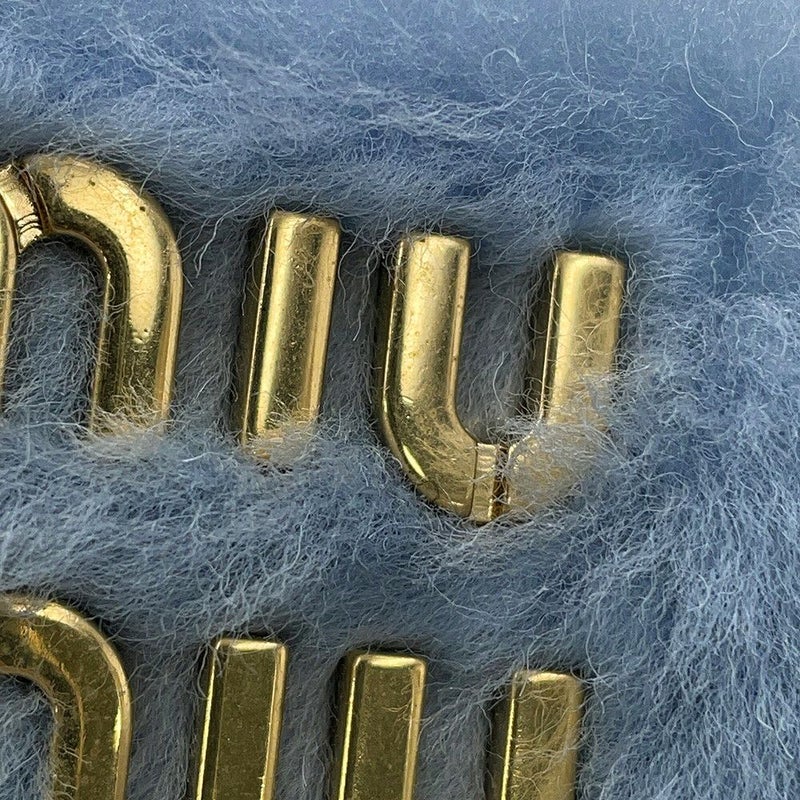 ミュウミュウ ハット 起毛 バケットハット サイズS 5HC196 MIUMIU