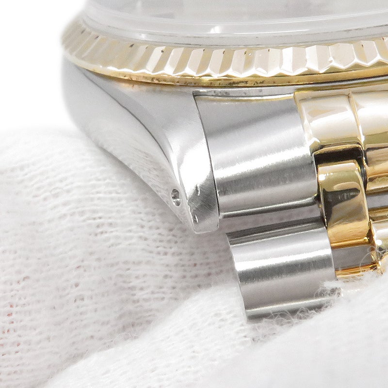 ロレックス デイトジャスト S番 SS/K18YG 16233 ROLEX 腕時計 シャンパン文字盤