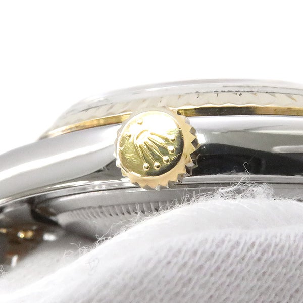 ロレックス デイトジャスト S番 SS/K18YG 16233 ROLEX 腕時計 シャンパン文字盤