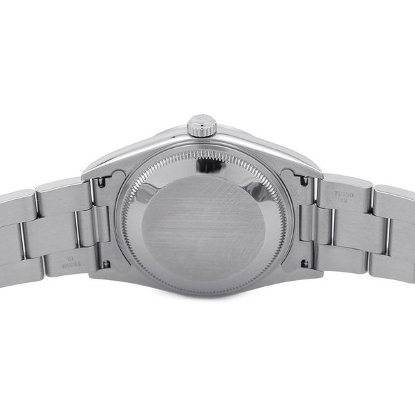 ロレックス オイスターパーペチュアル デイト F番 15200 ROLEX 腕時計 黒文字盤