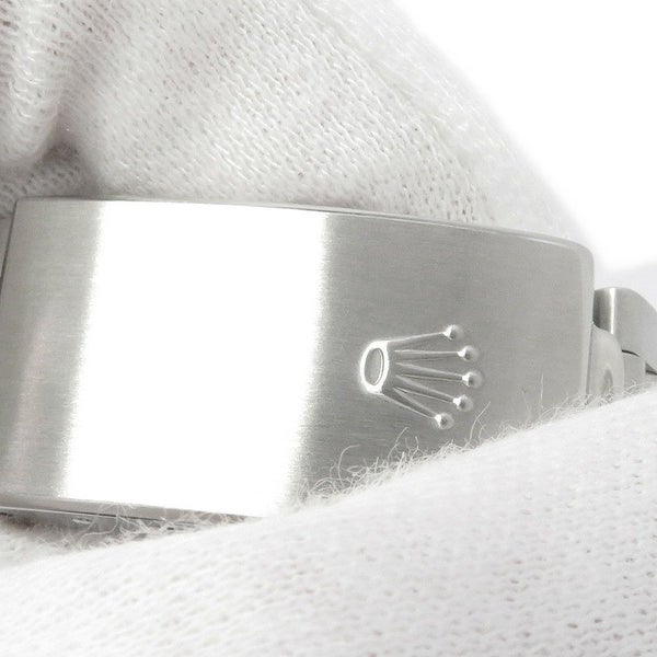 ロレックス オイスターパーペチュアル デイト F番 15200 ROLEX 腕時計 黒文字盤