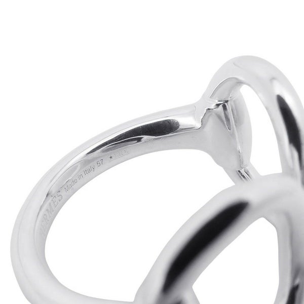 エルメス リング ナウシカ SV925シルバー リングサイズ57 HERMES ジュエリー