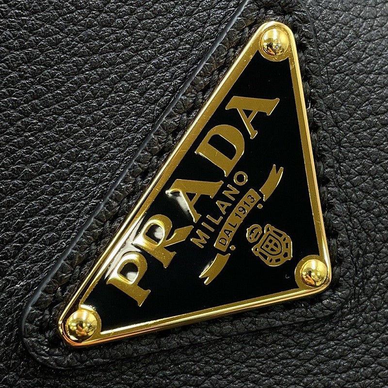 プラダ トートバッグ ショッピングトート レザー 1BG539 PRADA 黒