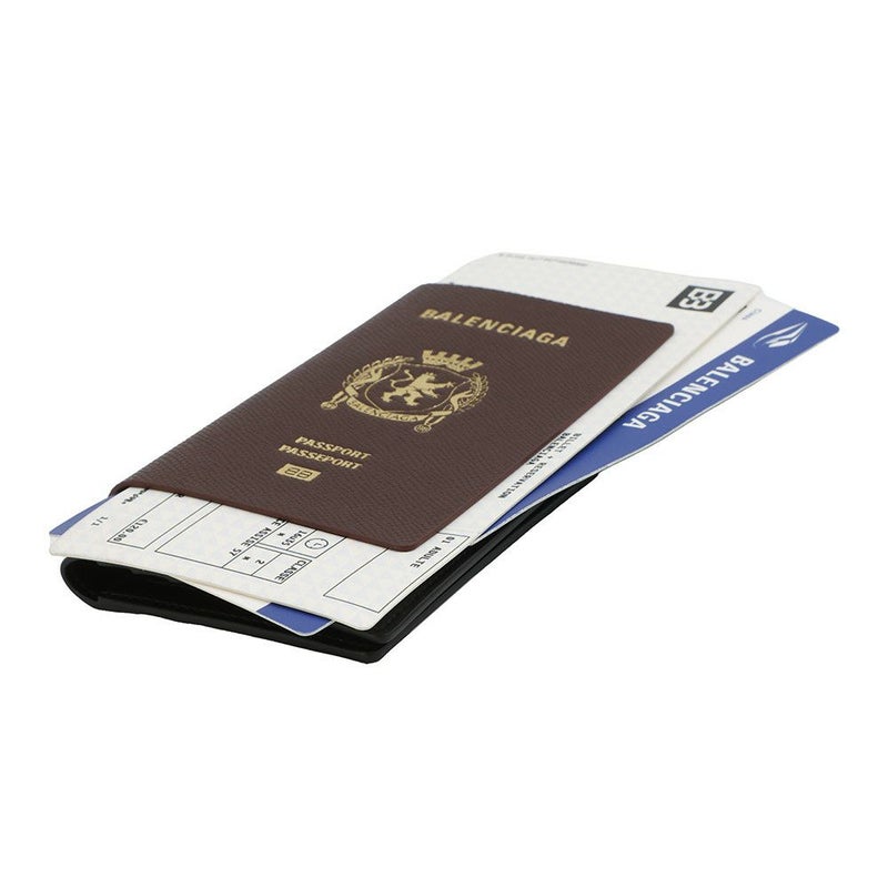 バレンシアガ 長財布 パスポート モチーフ レザー787777 BALENCIAGA 財布 メンズ