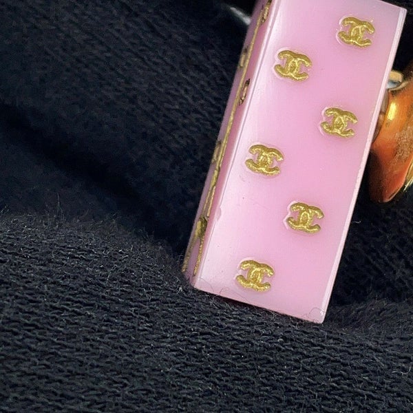 シャネル ブローチ ココマーク エッフェル塔 プラスチック メタル 05C CHANEL アクセサリー