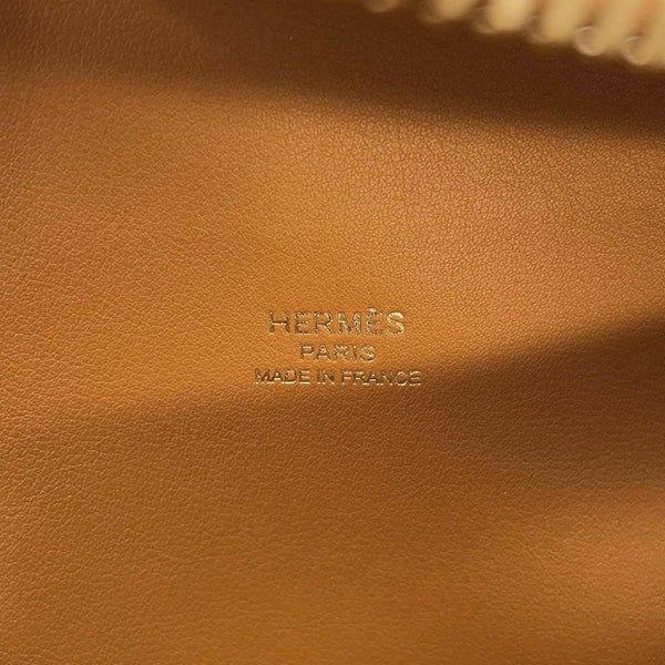 エルメス ショルダーバッグ プティットコース  ゴールド/ゴールド金具 エプソン B刻印