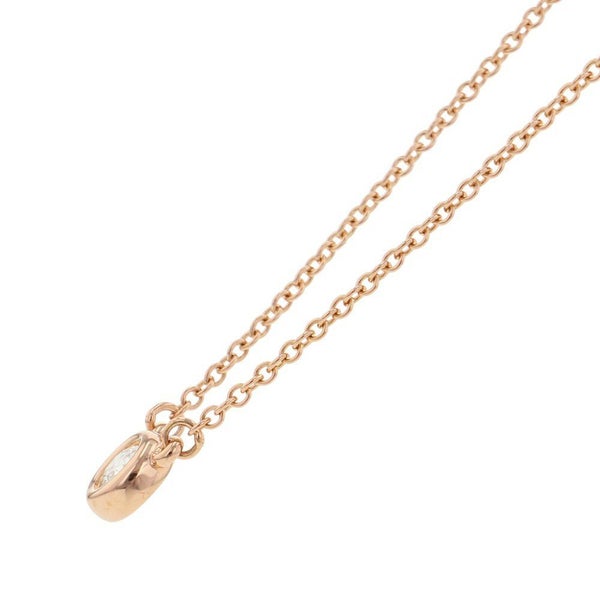 ティファニー ネックレス エルサ・ペレッティ バイザヤード シングル ダイヤモンド ペンダント ダイヤ 1P 約0.12ct Pt950プラチナ Tiffany&Co.