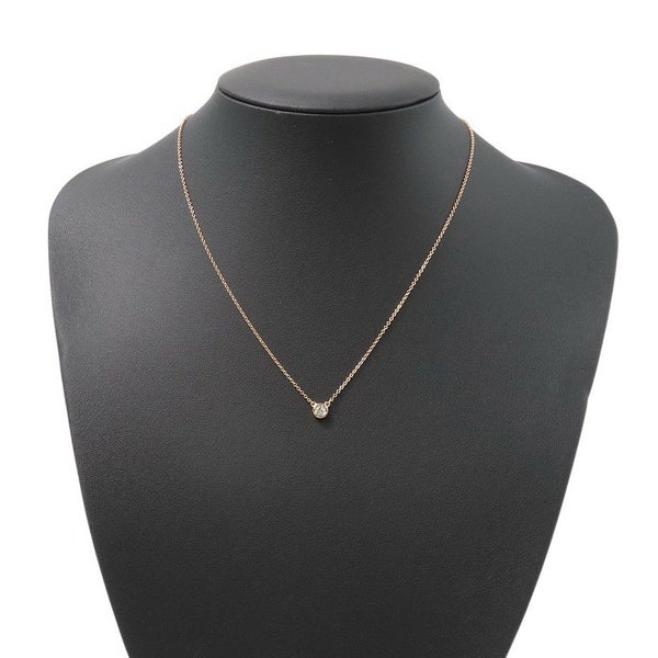 ティファニー ネックレス エルサ・ペレッティ バイザヤード シングル ダイヤモンド ペンダント ダイヤ 1P 約0.12ct Pt950プラチナ Tiffany&Co.