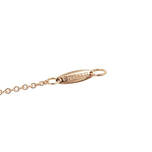 ティファニー ネックレス エルサ・ペレッティ バイザヤード シングル ダイヤモンド ペンダント ダイヤ 1P 約0.12ct Pt950プラチナ Tiffany&Co.