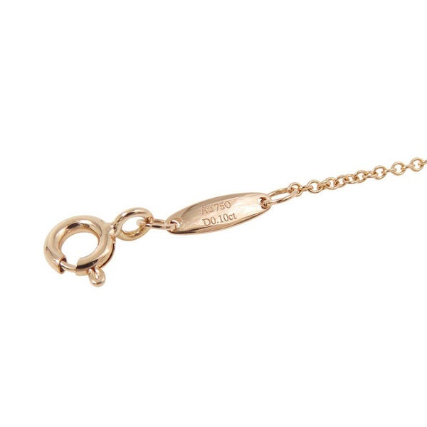 ティファニー ネックレス エルサ・ペレッティ バイザヤード シングル ダイヤモンド ペンダント ダイヤ 1P 約0.12ct Pt950プラチナ Tiffany&Co.
