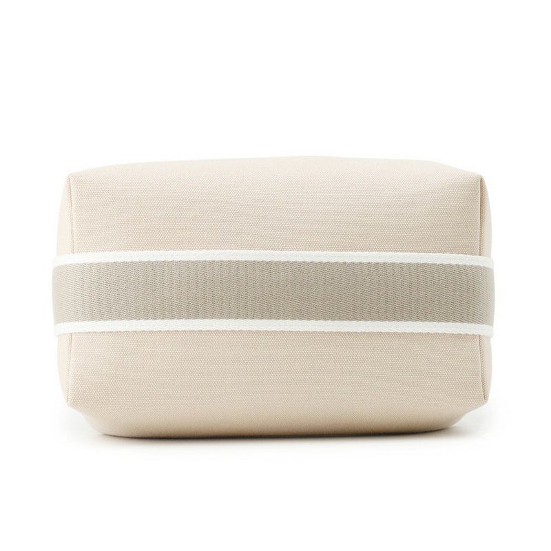 エルメス ポーチ ブリッド・ア・ブラックPM ベージュ/シルバー金具 キャンバス HERMES バッグ 小物入れ