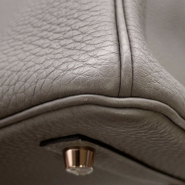 エルメス バーキン30 グリメイヤー/ピンクゴールド金具 トゴ U刻印 HERMES Birkin ハンドバッグ