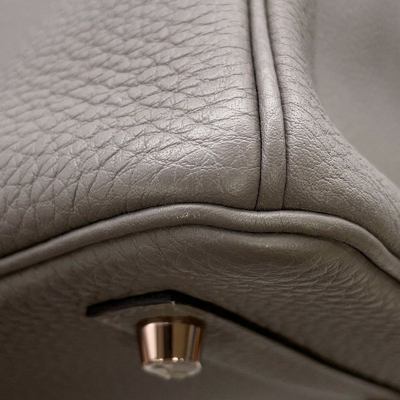 エルメス バーキン30 グリメイヤー/ピンクゴールド金具 トゴ U刻印 HERMES Birkin ハンドバッグ