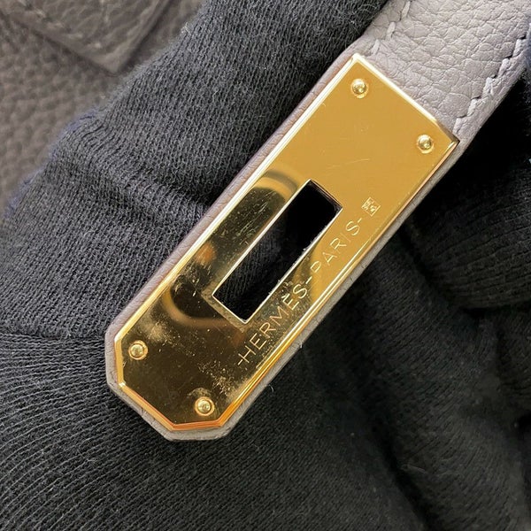 エルメス バーキン30 グリメイヤー/ピンクゴールド金具 トゴ U刻印 HERMES Birkin ハンドバッグ