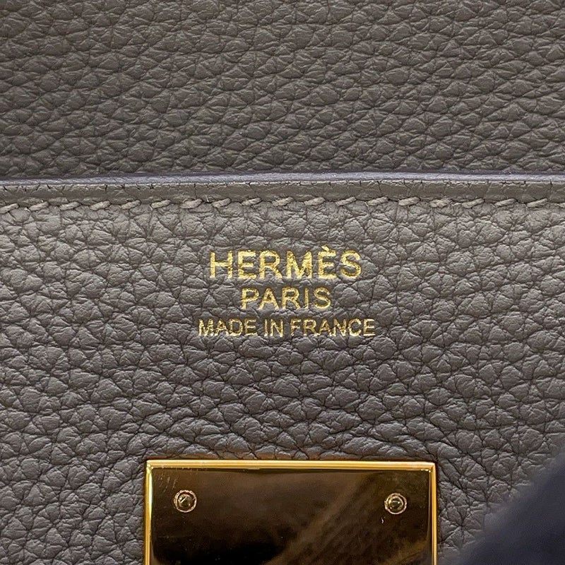 エルメス バーキン30 グリメイヤー/ピンクゴールド金具 トゴ U刻印 HERMES Birkin ハンドバッグ