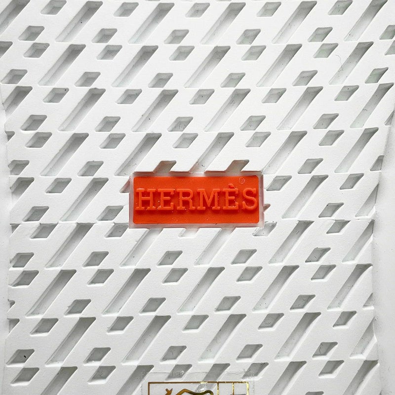 エルメス スニーカー ゲット キャンバス メンズサイズ40.5 HERMES 靴